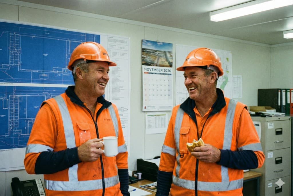 Artisans en pause café